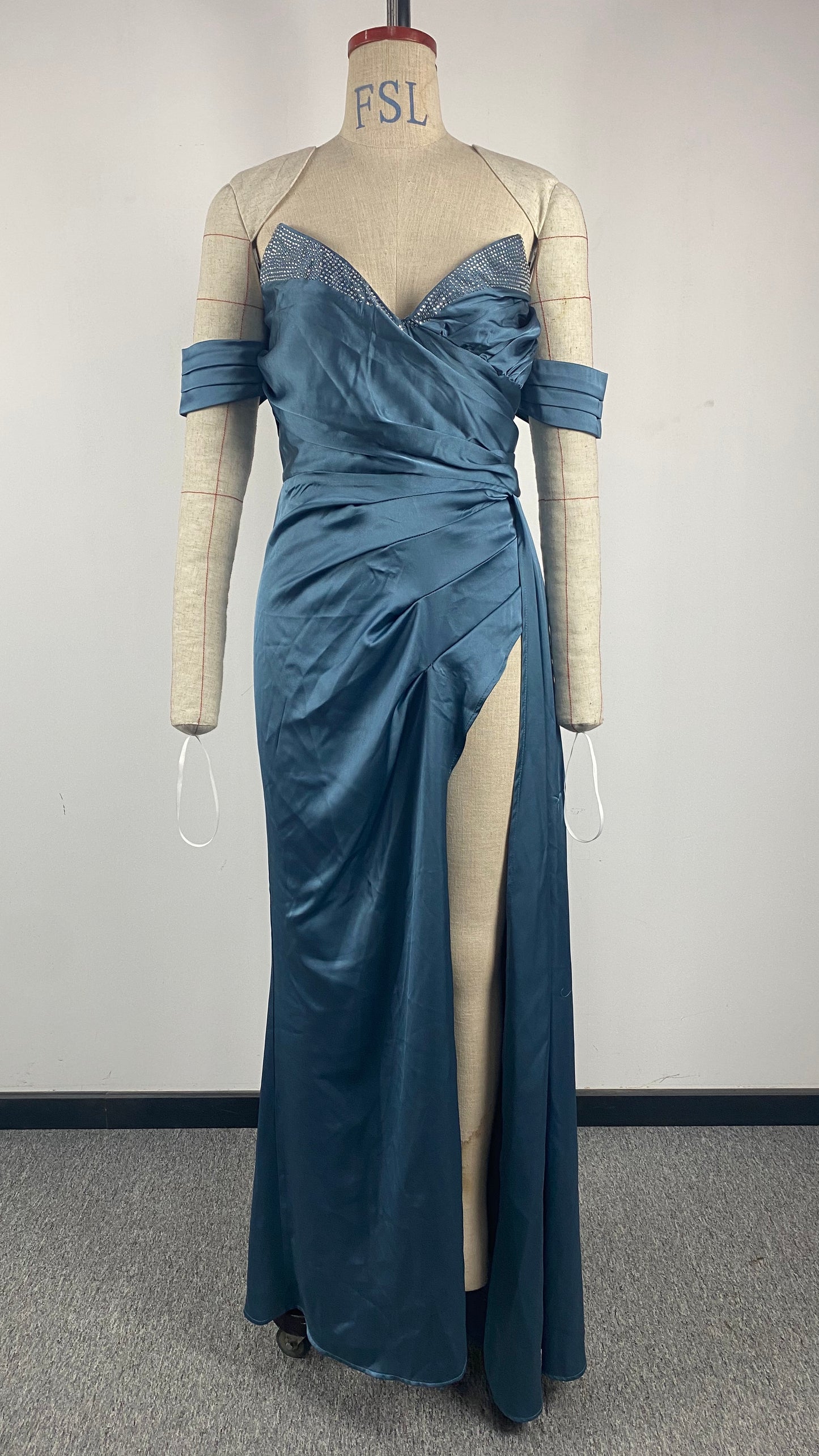 Tube Top Evening Dress
