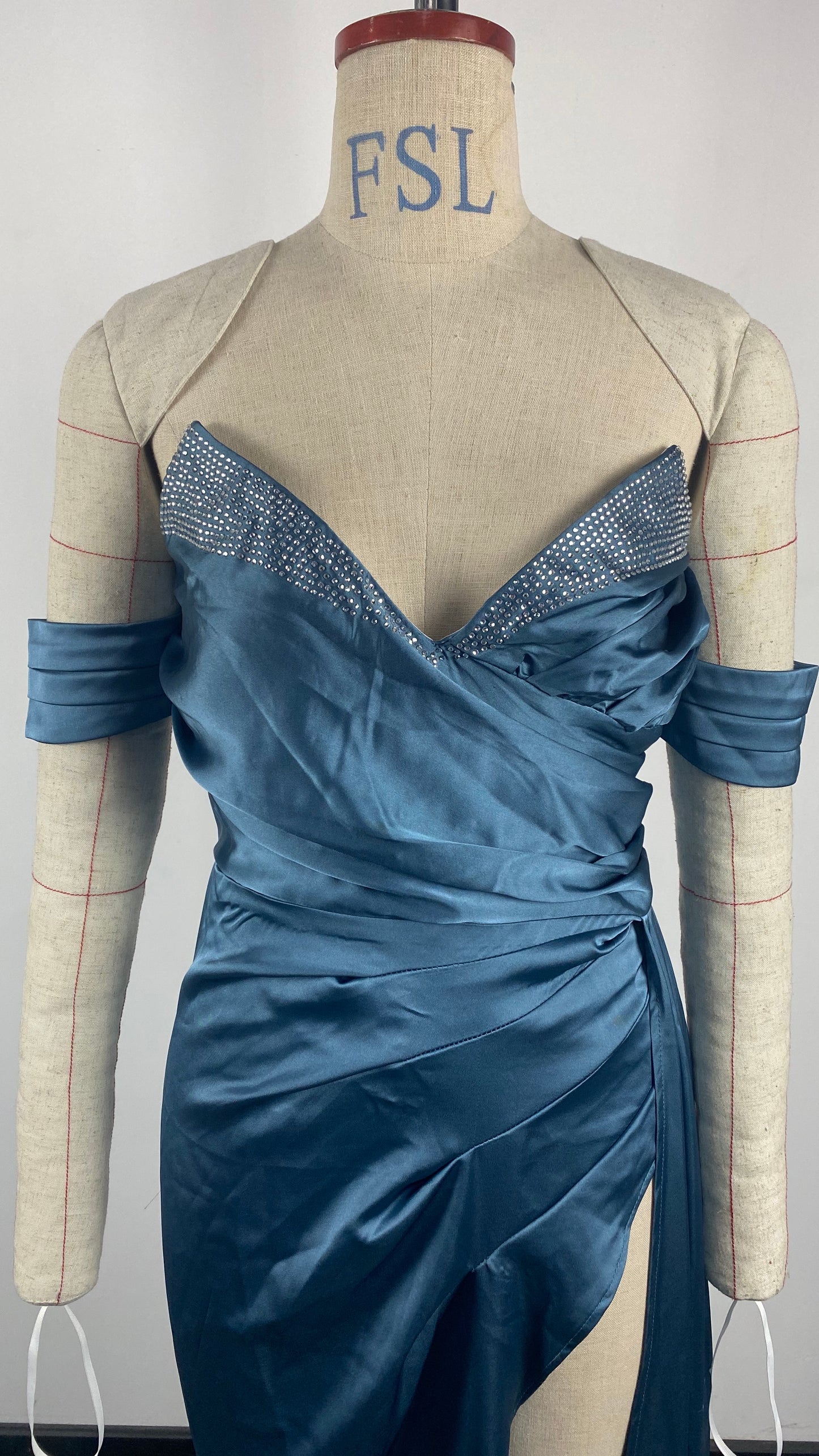 Tube Top Evening Dress