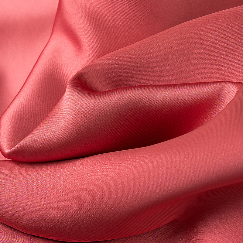 Summer Women Clothing Satin Texture Midi Dress