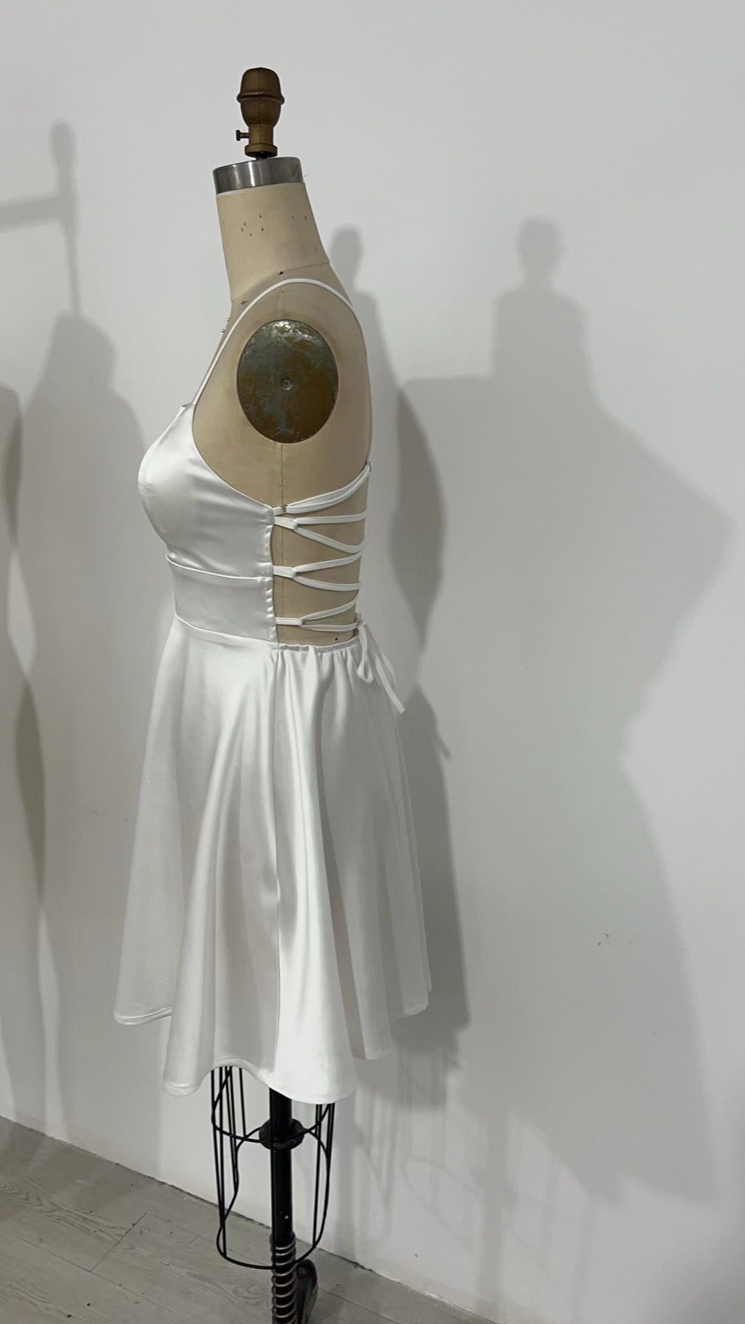 Sleeveless Suspenders Cocktail Dress