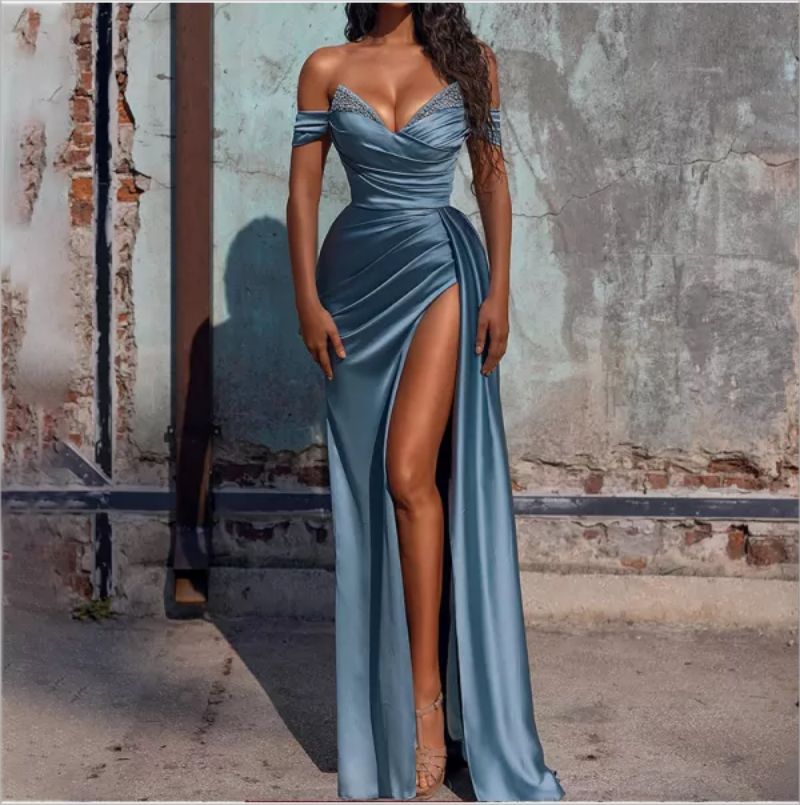 Tube Top Evening Dress
