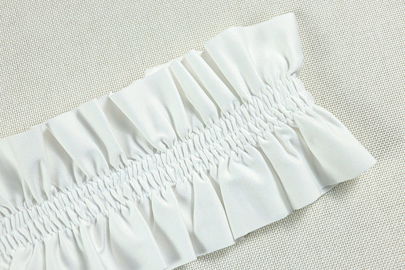 Backless Pleated A line Sleeveless Dress