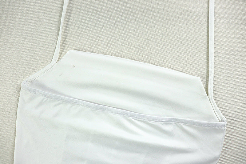 Backless Pleated Off Shoulder Dress