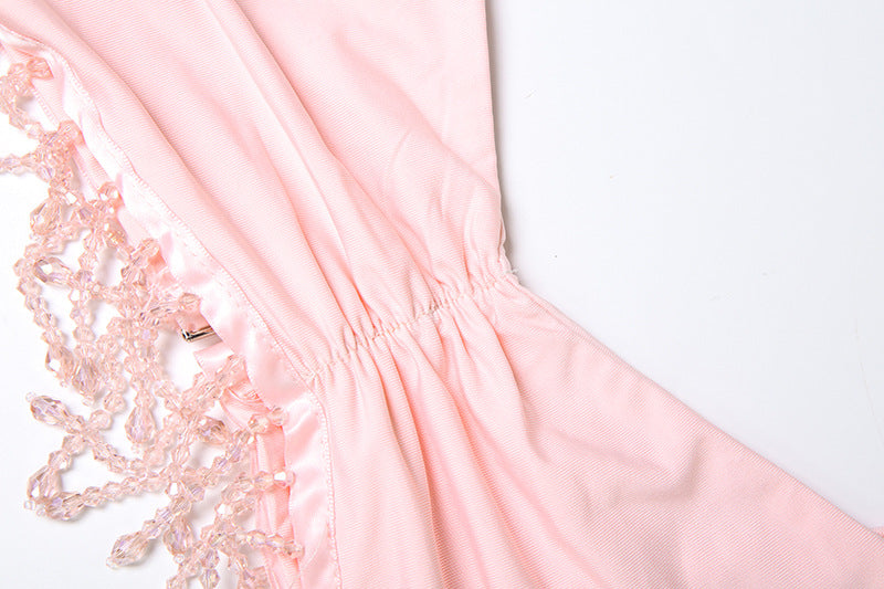 Sheath Tassel Cami Dress