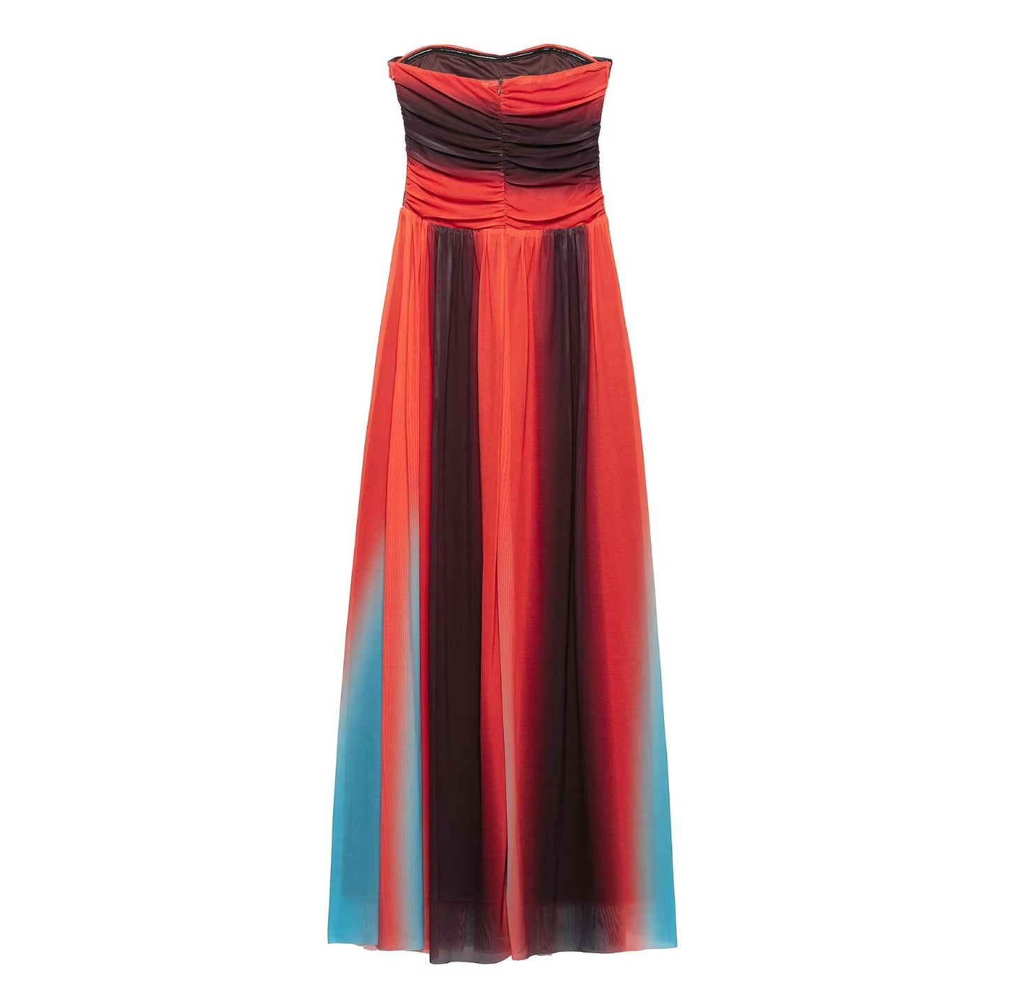 Tube Top Hollow Out Cutout Slim Fit Dress