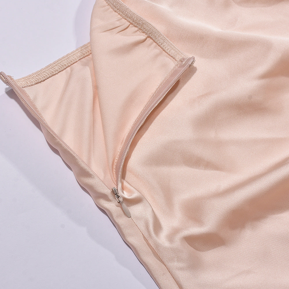 Chest Wrapped Backless Dress