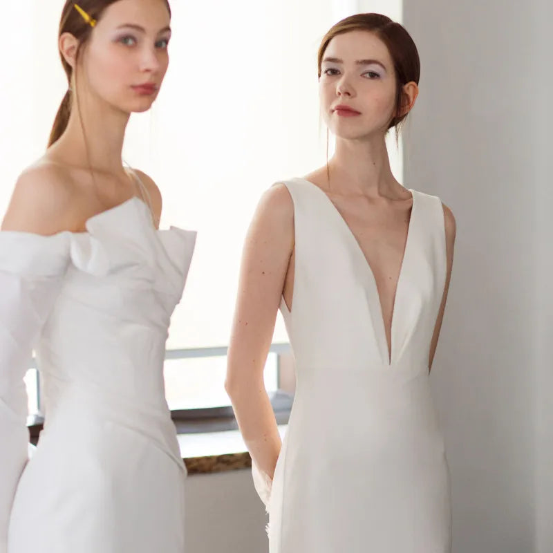 Bride Wedding Banquet Evening Dress